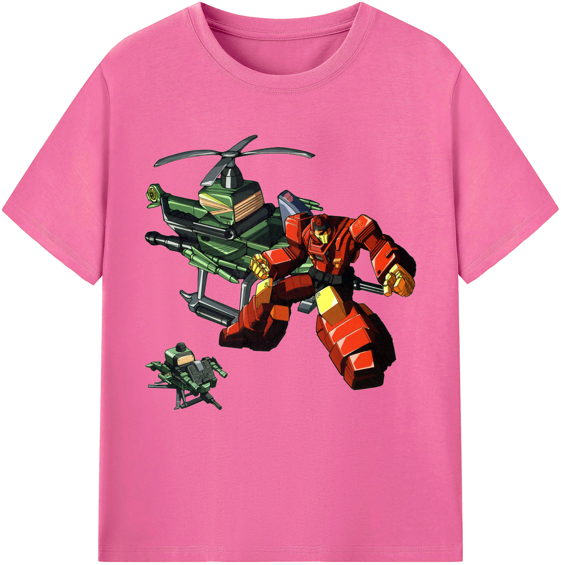 （画像用）  レディースカジュアルプリントTシャツ（綿100％）